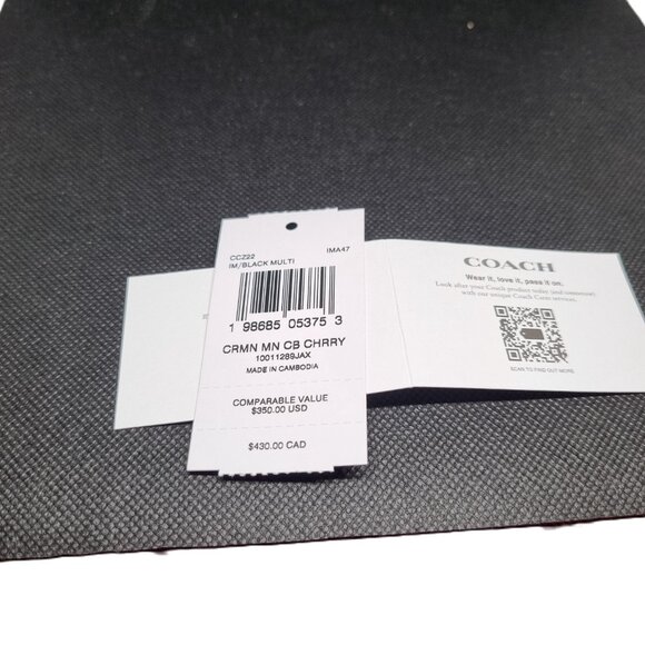 Coach Carmen Shoulder Bag with Cherry Print - Picture 5 of 6